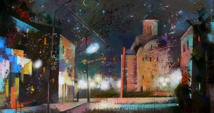 Ніч і день пробігають курсивом